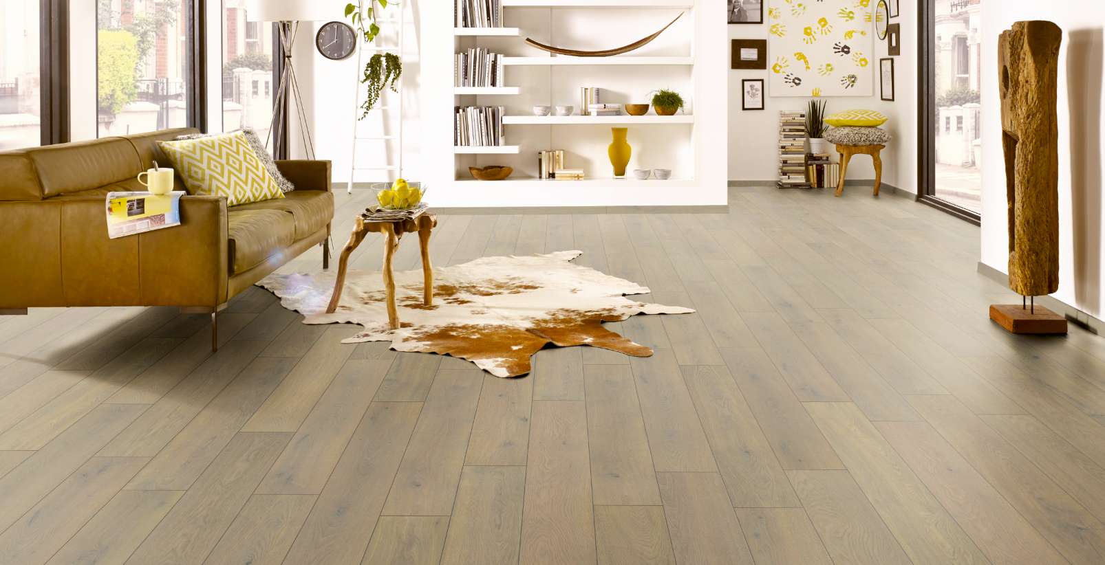 Copper Ethereal Oak, ET, 9 mm, Standard Plank - Room Scene