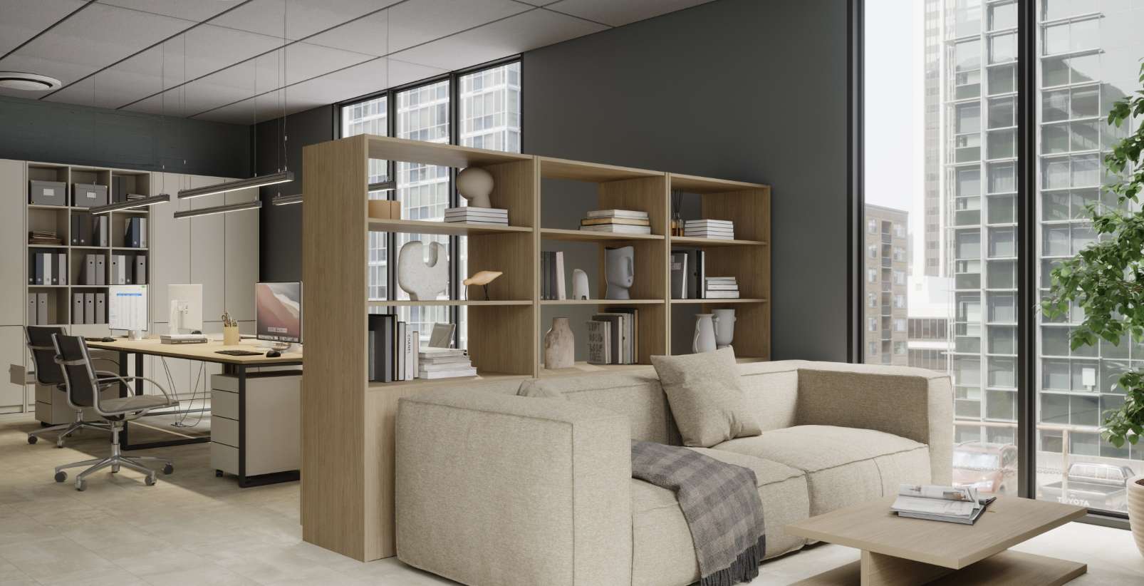 Babylon Slate, AS, 8 mm, Tile - Room Scene