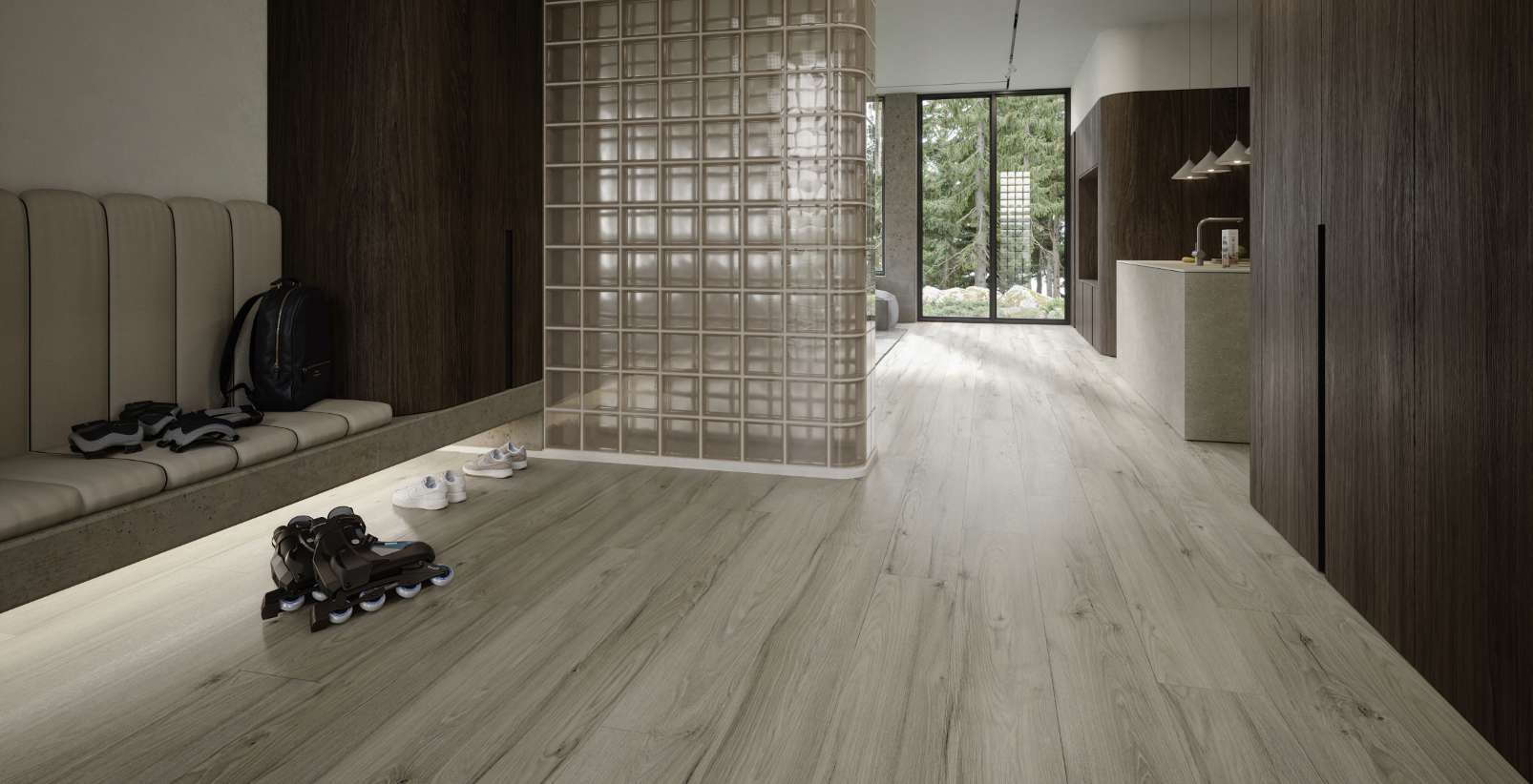 Vintage Ribera Oak, RR, 10 mm, Standard Plank - Room Scene