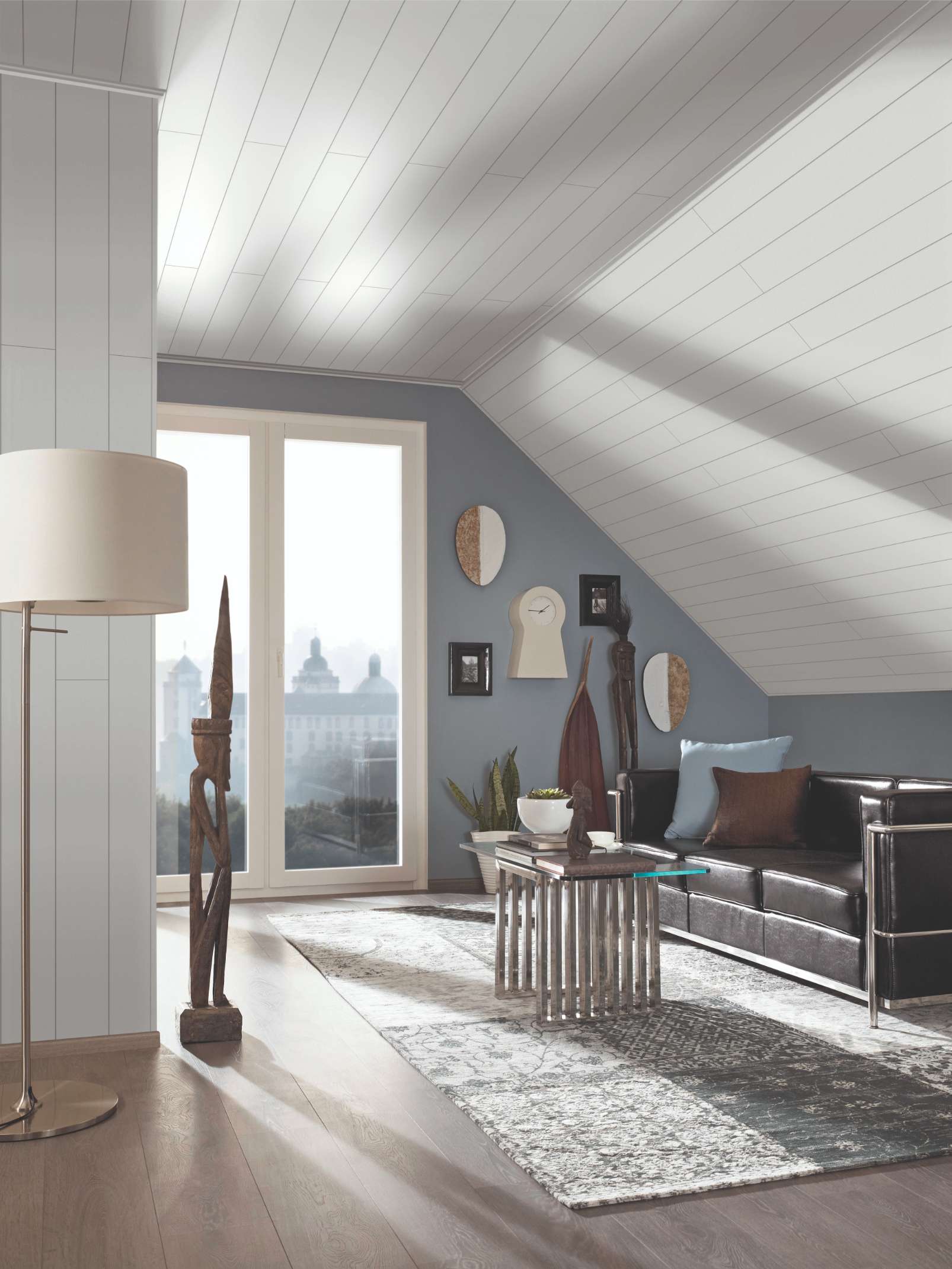 White Uni, 10 mm - Room Scene