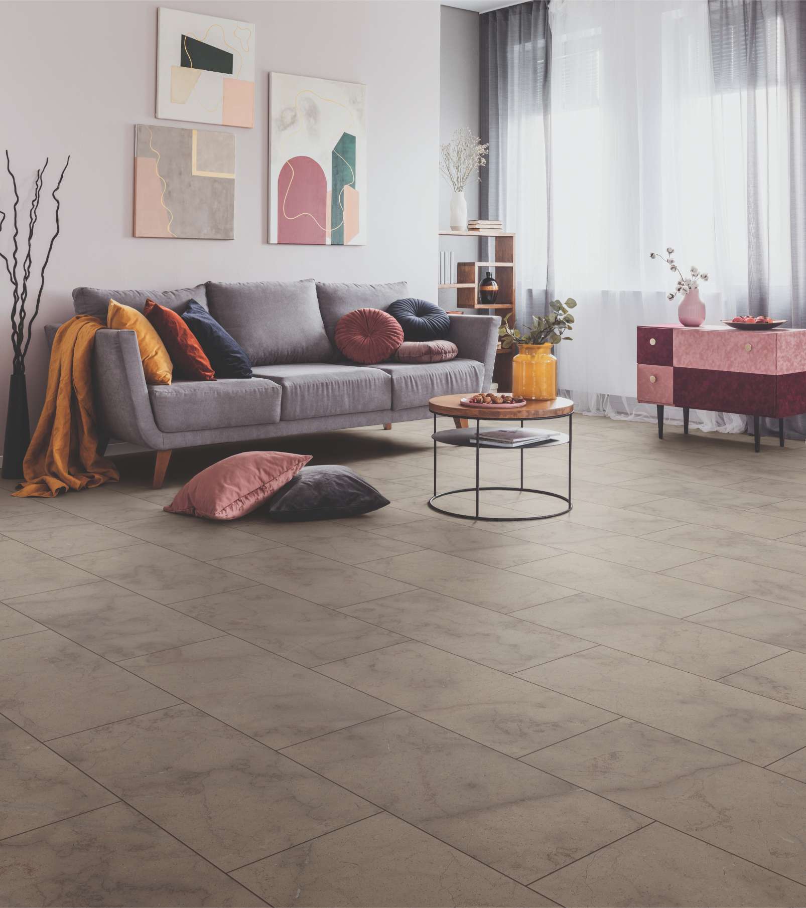 Dovetail Arosa, AS, 8 mm, Tile - Room Scene