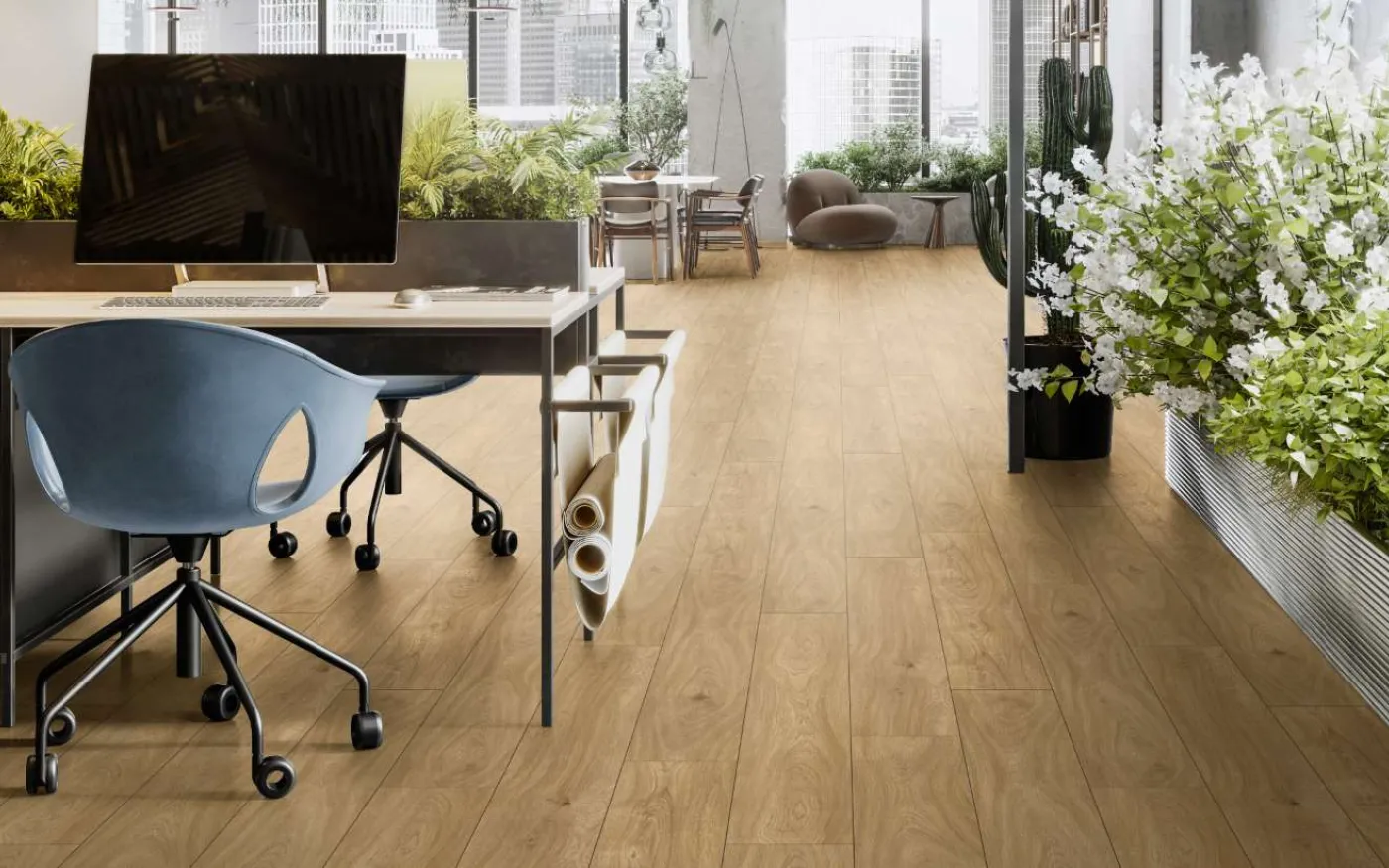 Buckingham Oak, RO, 8 mm, Standard Plank - Room Scene