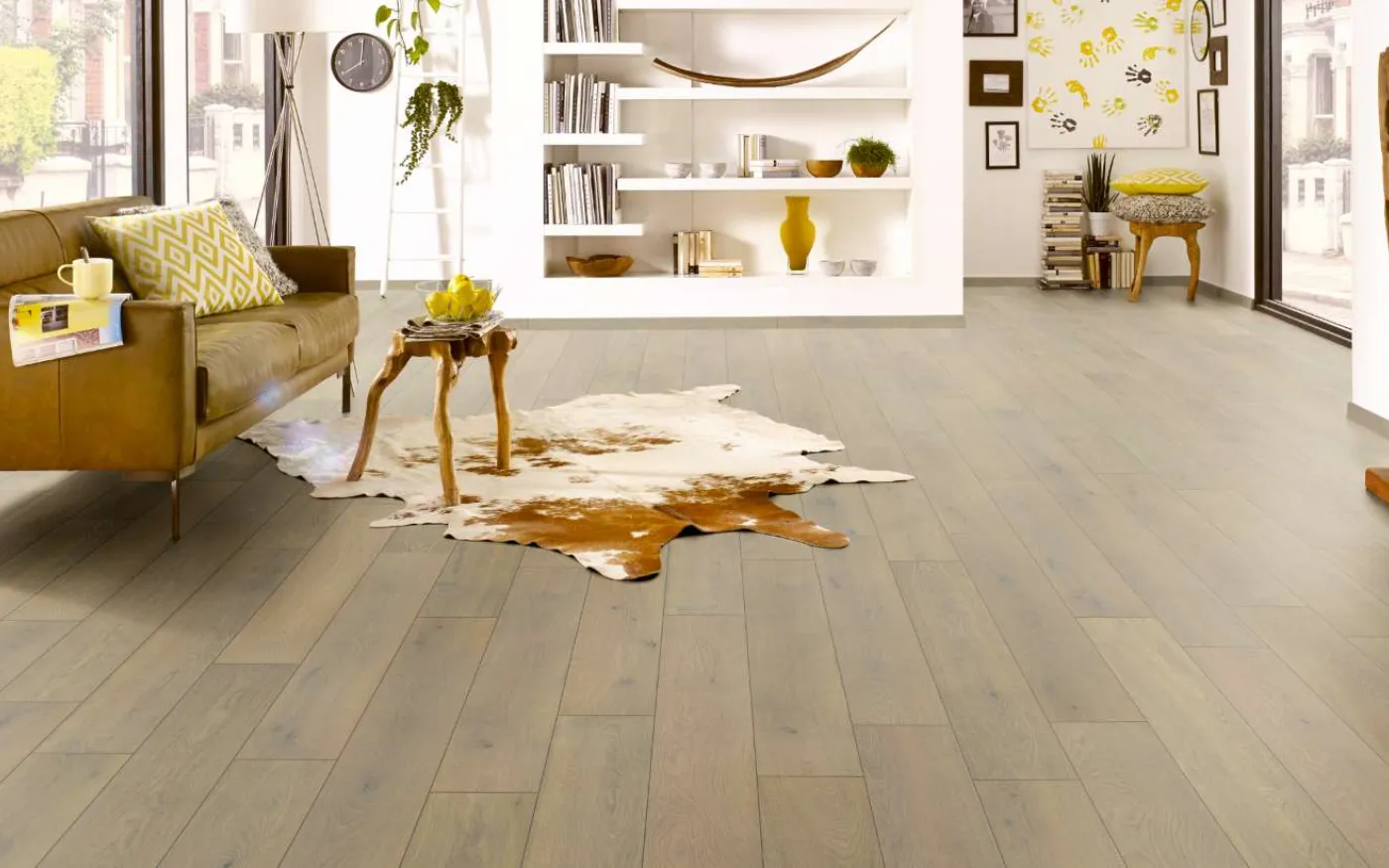 Copper Ethereal Oak, ET, 9 mm, Standard Plank - Room Scene