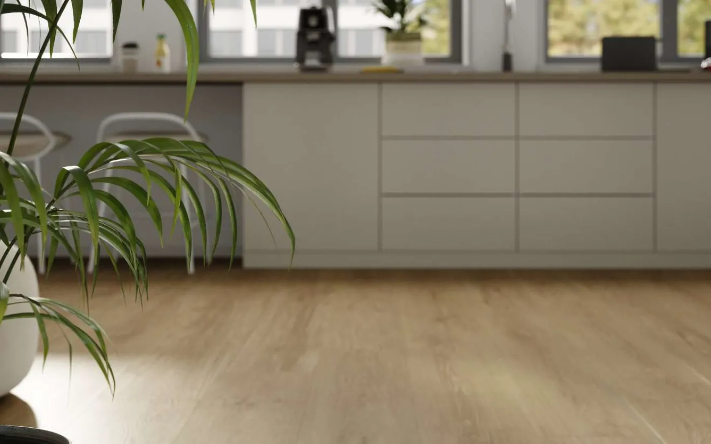 Smoked Montanara Oak, MR, 8 mm, Long Plank - Room Scene