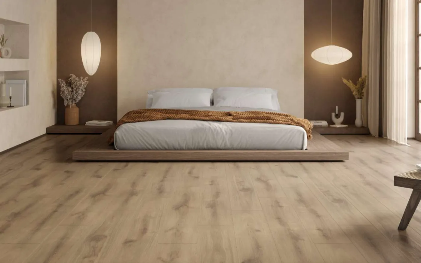 Organic Oak, TO, 7 mm, Standard Plank - Room Scene