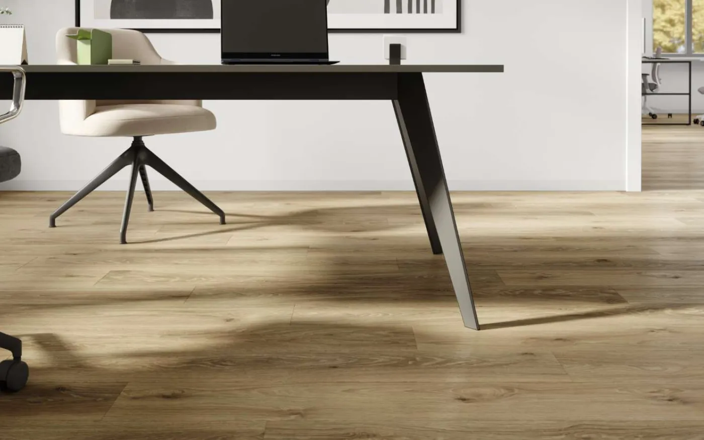 Wheat Pistachio Oak, MW, 8 mm, Standard Plank - Room Scene