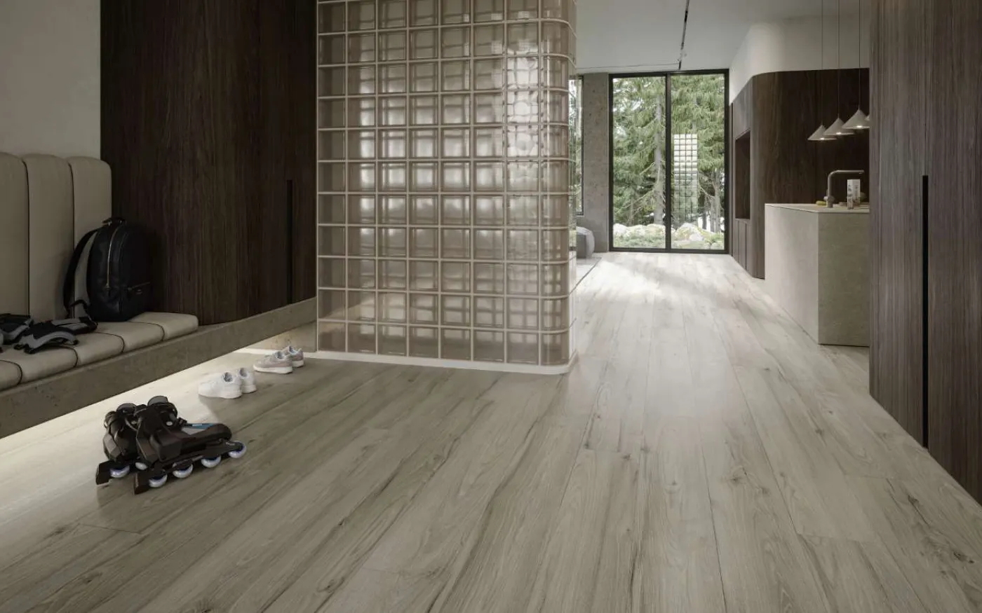 Vintage Ribera Oak, RR, 10 mm, Standard Plank - Room Scene