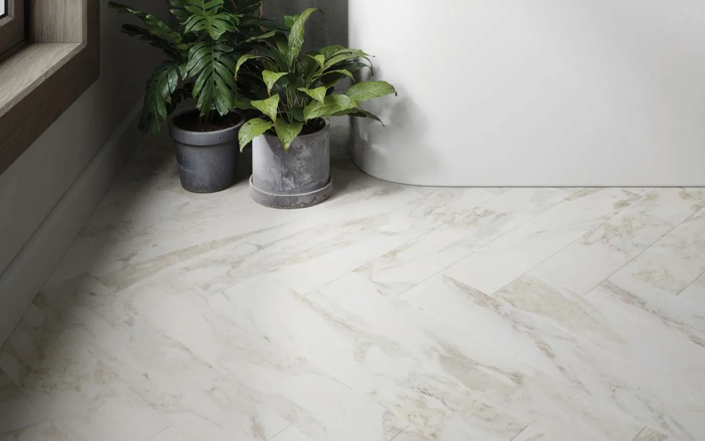 Venato, SU, 8 mm, Herringbone - Room Scene
