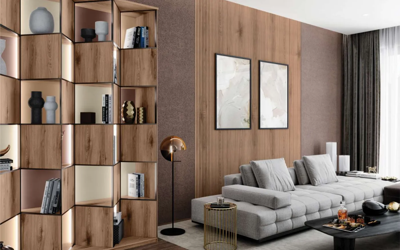 Natural Canella Oak, PW, 17 mm - Room Scene